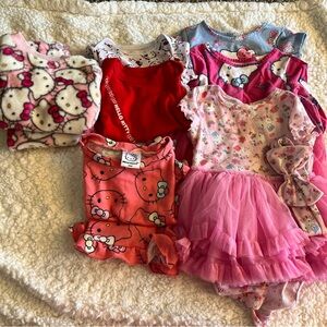 Hello Kitty Baby Girl Bundle Various Sizes 🎀